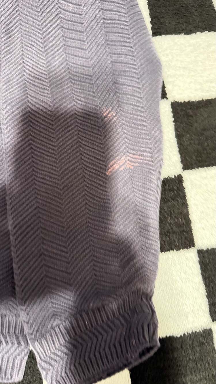 Vintage Chaps Ralph Lauren Hand Framed Herringbone Sweater XL - Picture 6 of 6
